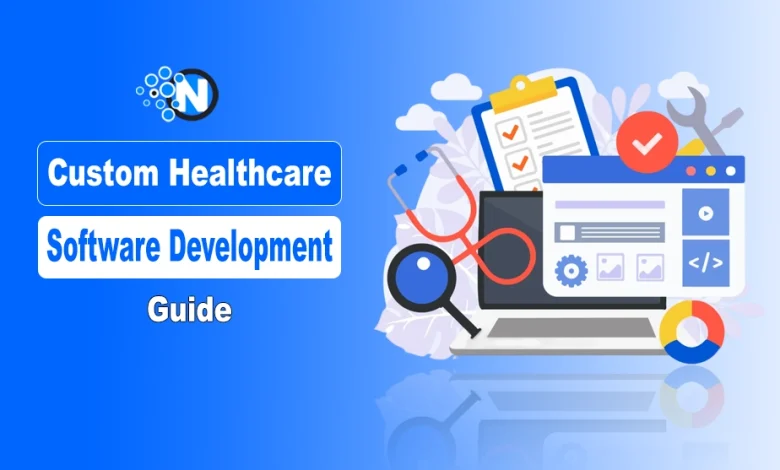 custom healthcare software development dashboard with AI and patient data