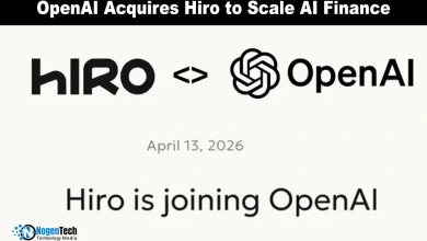 Hiro and OpenAI logos on a white news graphic announcing the acquisition.