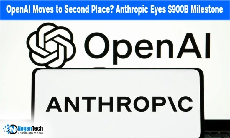 Anthropic Aims $900 Billion Valuation to Beat OpenAI Record 