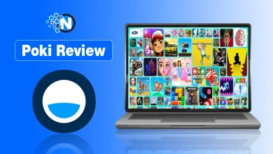 Poki gaming website homepage showing free online browser games for kids and casual players