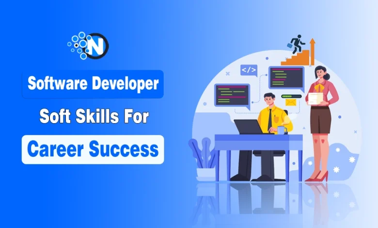Illustration of software developers working together.