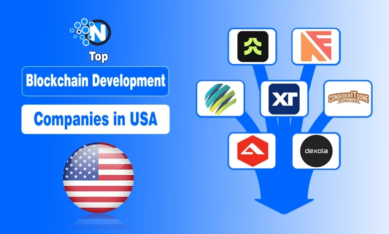 Logos of Top Blockchain Development Companies in USA