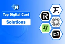 Illsutration with top Digital Card Providers logos
