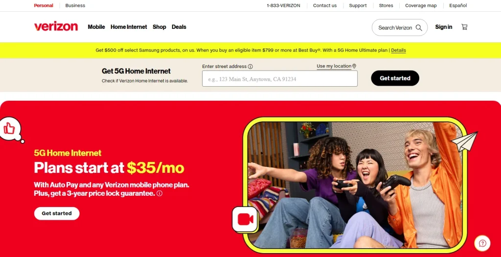 Verizon 5G Home