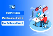 Illustration of software-driven maintenance with analytics and system monitoring