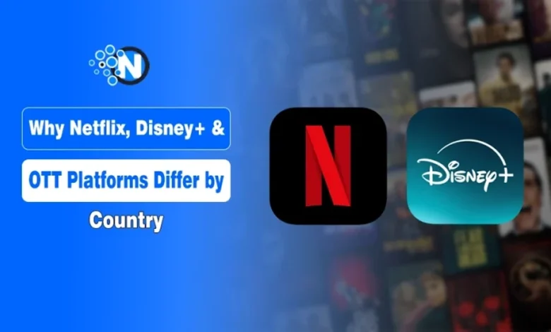 TV surrounded by geolocated streaming app icons on a media guide banner for nogentech.org