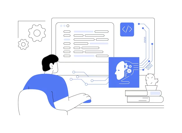 AI engineer working on a project