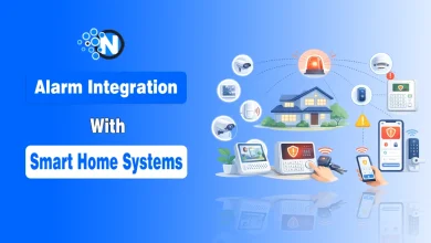 Illustration of Alarm Integration with Smart Home Systems