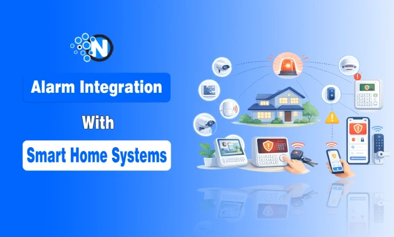 Illustration of Alarm Integration with Smart Home Systems