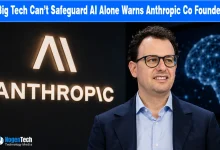 Anthropic co-founder Jack Clark AI safety warning banner with NogenTech logo.