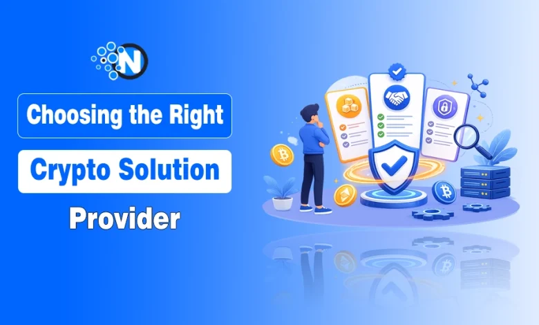 Illustration of Crypto Solution Provider