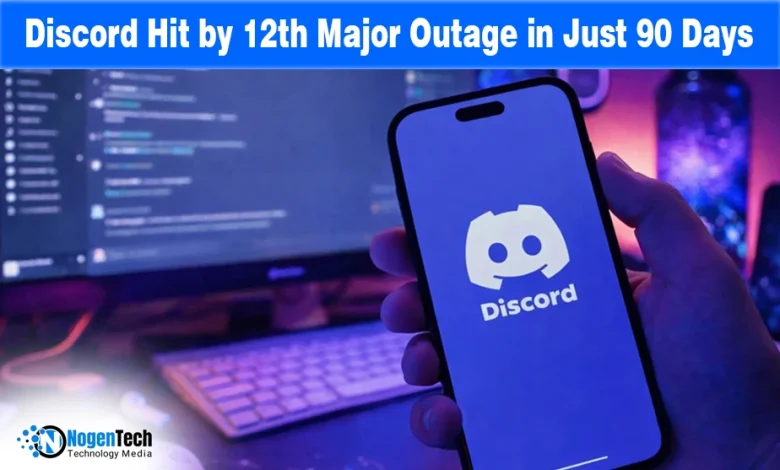 Discord Down Again as 12th Major Outage Hits 38000 Users
