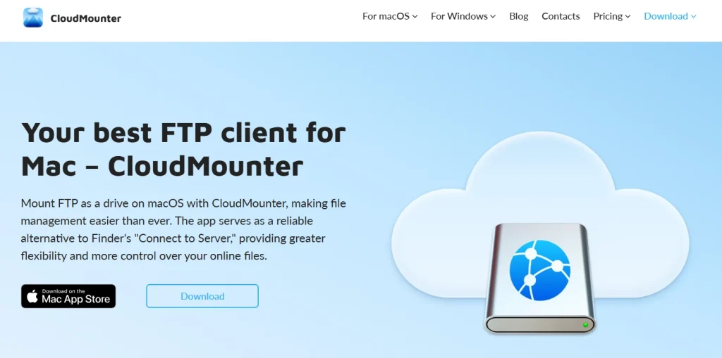 CloudMounter - FTP Client for Mac