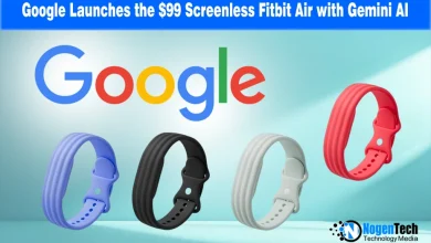 Google Fitbit Air Screenless Tracker with Gemini AI Health