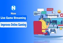 Illustration of live game streaming