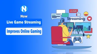 Illustration of live game streaming