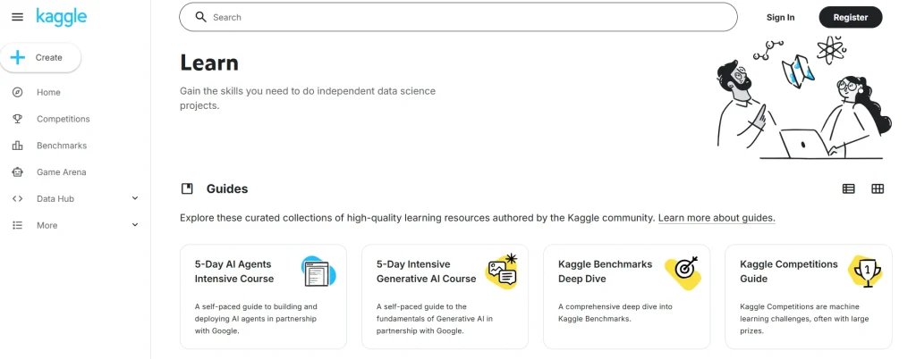 Kaggle Learning Platform