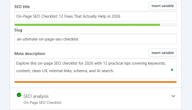 Image of a Yoast SEO Optimization Sample of NogenTech.org Article