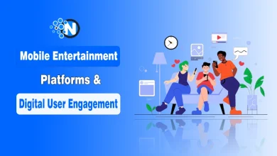 Illustration of a family enjoying Mobile Entertainment Platforms