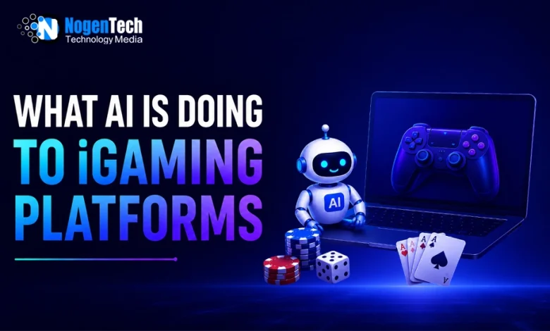 Illustration of the use of AI in iGaming platforms