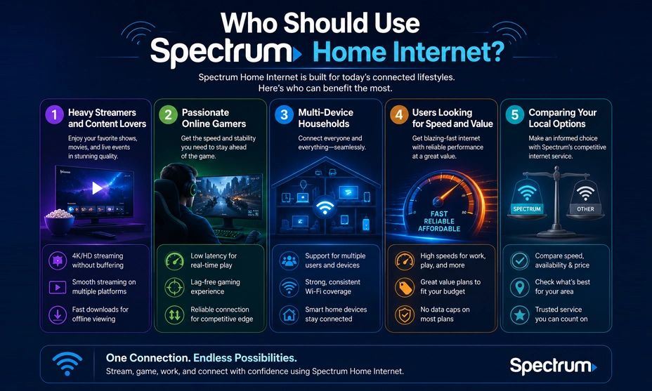 Who Should Use Spectrum Home Internet?