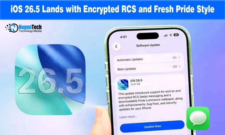 Everything New in iOS 26.5 From Encrypted RCS To Pride Colors