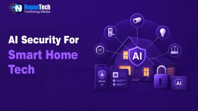 Ilustration of AI Security for Smart Home Tech