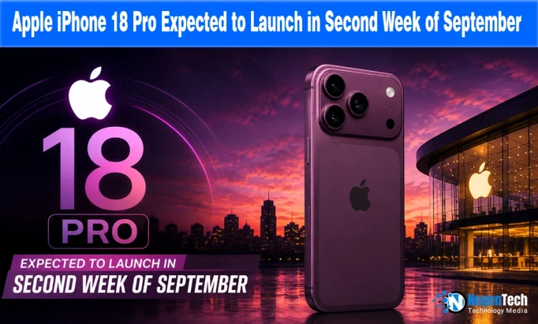 Apple iPhone 18 Pro Expected to Launch in Second Week of September news banner for NogenTech.