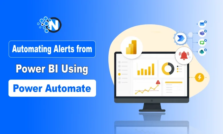 Illustration of Automating Alerts from Power BI Using Power Automate