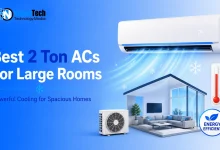 Best 2 ton ACs for large rooms buyer guide banner for NogenTech.