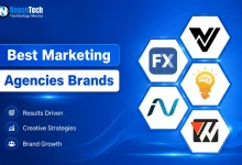 Best Marketing Agencies Brands top global firms guide banner for NogenTech.