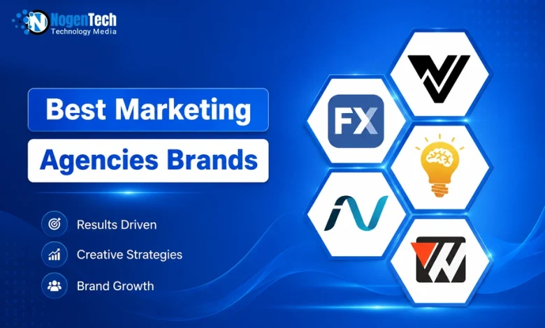 Best Marketing Agencies Brands top global firms guide banner for NogenTech.