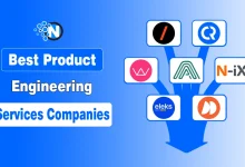Illustration containing the logos of Best Product Engineering Services Companies