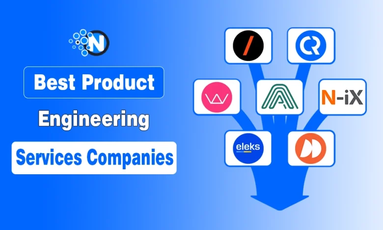 Illustration containing the logos of Best Product Engineering Services Companies