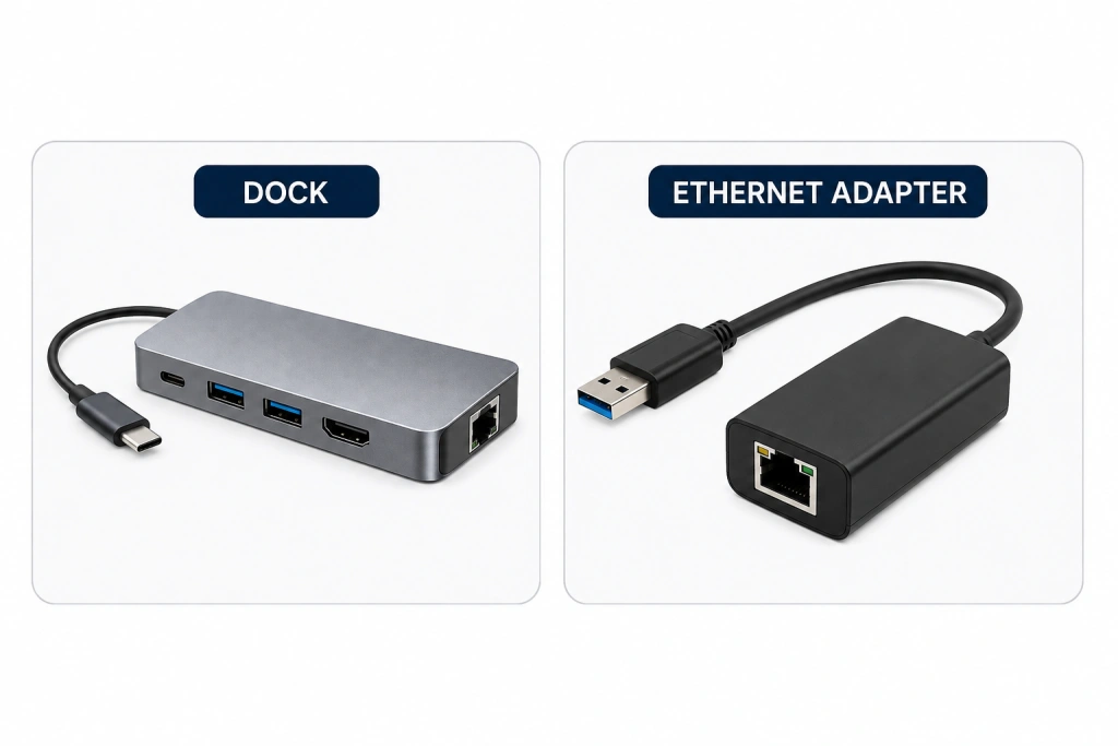 Connect Ethernet to a Laptop Without an Ethernet Port