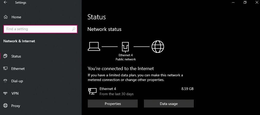 Connect Ethernet to a PC
