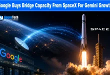 Google buys bridge capacity from SpaceX for Gemini growth featured banner for NogenTech.