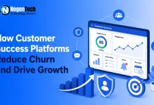 How Customer Success Platforms Reduce Churn and Drive Growth feature banner for NogenTech.