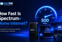 How fast is Spectrum home internet featured banner for NogenTech.