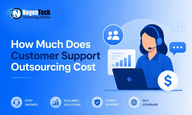 How Much Does Customer Support Outsourcing Cost featured informational banner for NogenTech.