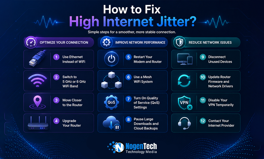 How to Fix High Internet Jitter?