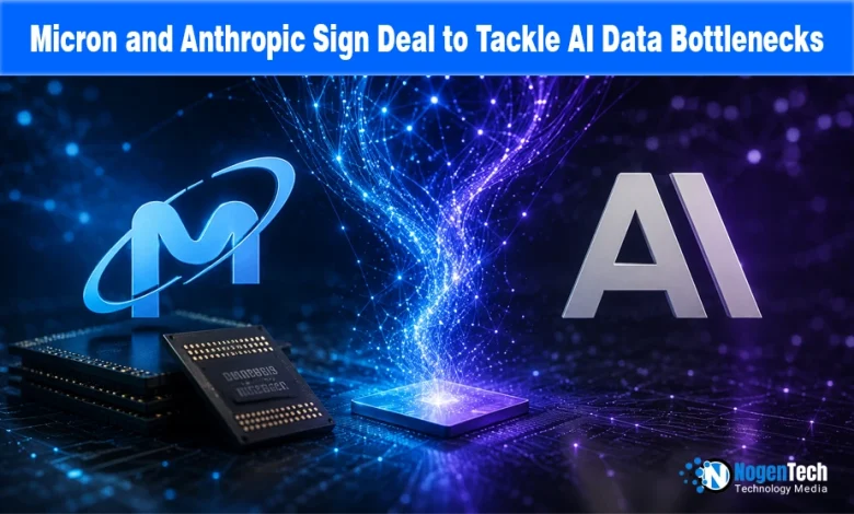 Micron and Anthropic Sign Deal to Tackle AI Data Bottlenecks news banner for NogenTech.