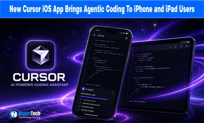 New Cursor iOS App Brings Agentic Coding To iPhone and iPad Users feature banner for NogenTech.