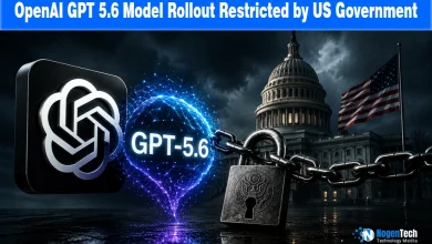 OpenAI GPT 5.6 Model Rollout Restricted by US Government news banner for NogenTech.