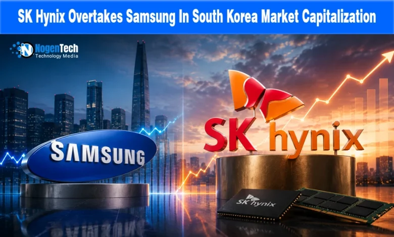 SK Hynix Overtakes Samsung In South Korea Market Capitalization news banner for NogenTech.