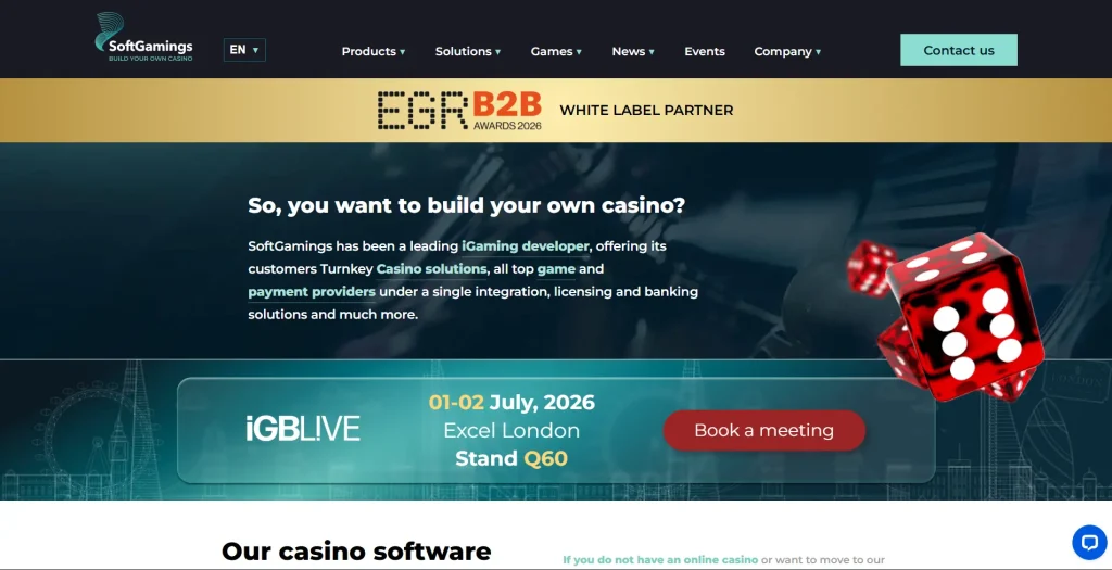 Screenshot of SoftGamings homepage by NogenTech