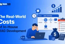 The Real-World Costs of In-House RAG Development feature banner for NogenTech.