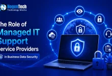 The Role of Managed IT Support Service Providers informational banner for NogenTech.