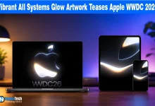 Vibrant All Systems Glow artwork teases Apple WWDC 2026 featured banner for NogenTech.