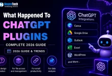 What Happened To ChatGPT Plugins complete 2026 guide banner for NogenTech.